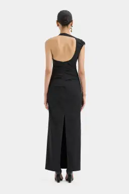 Sir the Label Giacomo Gathered Gown Black Size 12 for rent on The Volte - image 2