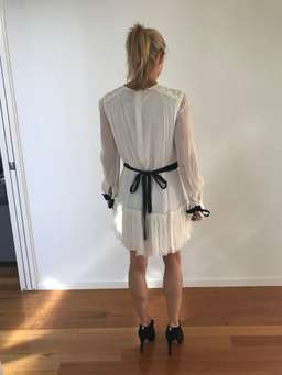 Manning Cartell White Dress size S