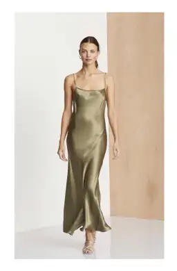 Bec & Bridge Midnight Dance Dress Sage Size 6