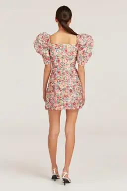 C/MEO Collective Ever More Short Sleeve Dress Floral Size 8 for rent on The Volte - image 2
