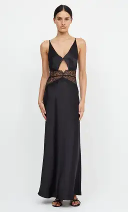 Bec & Bridge Camille Maxi Dress Black Size 16 for rent on The Volte - image 3