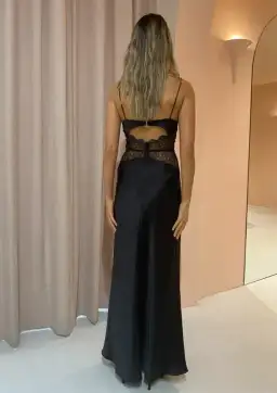 Bec & Bridge Camille Maxi Dress Black Size 16 for rent on The Volte - image 2