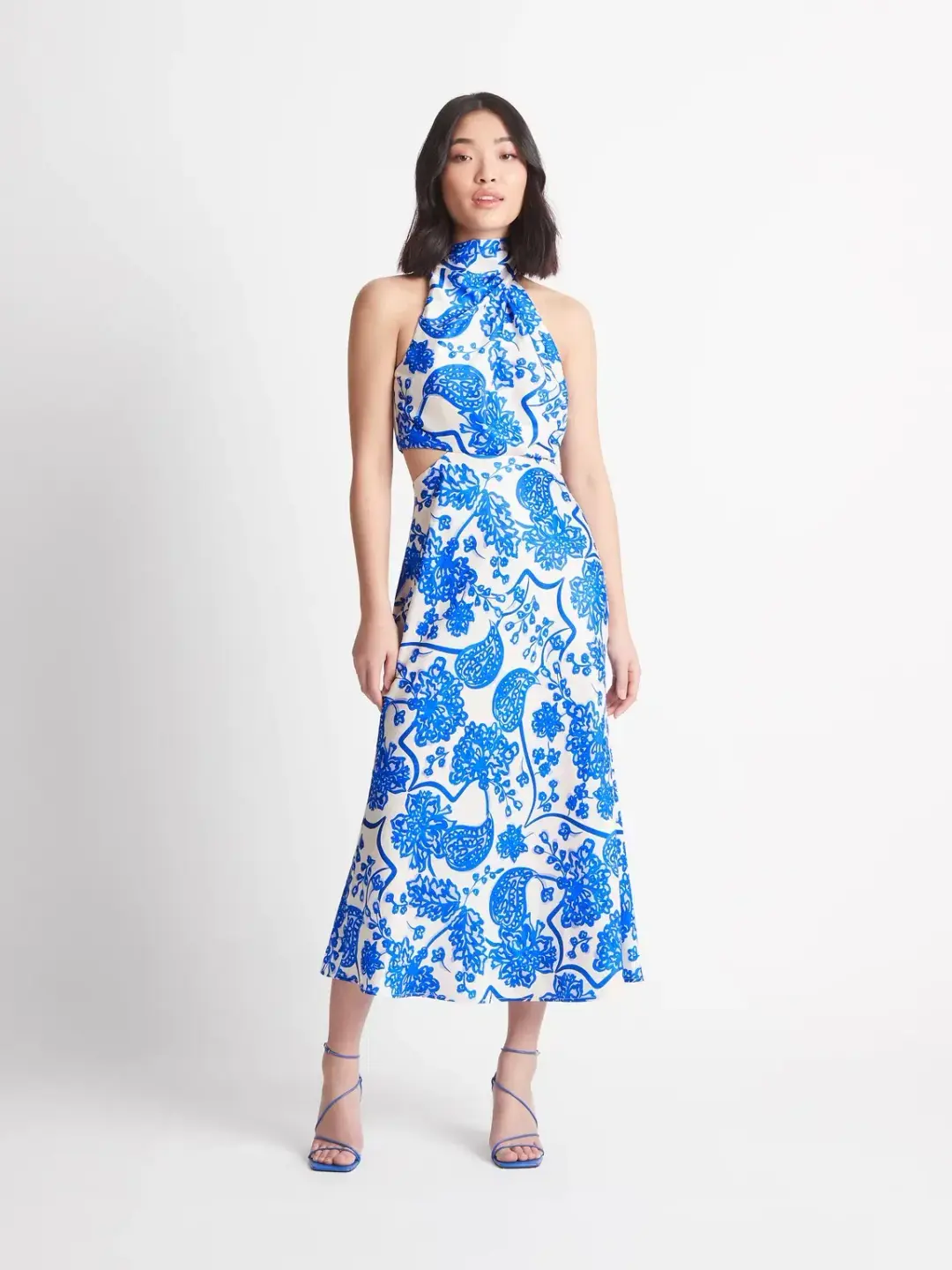Sheike Cote Dazure Olivia Maxi Dress Print Size 16 for rent on The Volte - main image