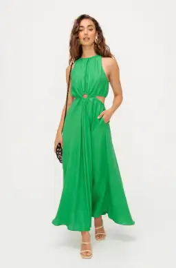 Sheike Gallery Dress Green Size 14 for rent on The Volte - image 1