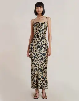 Bec & Bridge Silhouette Vine Maxi Dress Print Size 16 for rent on The Volte - image 1