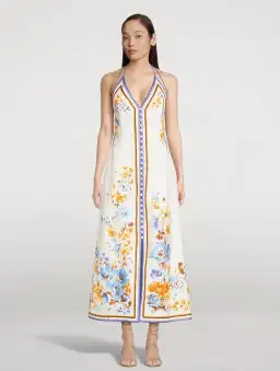 Zimmermann Halcyon Slip Dress Floral Size 4/Au 16 for rent on The Volte - image 1