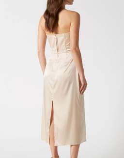 Scanlan Theodore Silk Bustier Slip Nude Size 6 for rent on The Volte - image 2