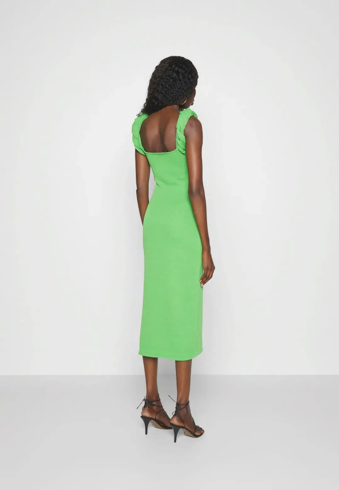 Rachel Gilbert Rosetta Midi Dress Green Size 6 for rent on The Volte - main image