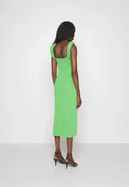 Rachel Gilbert Rosetta Midi Dress Green Size 6 for rent on The Volte - image 2
