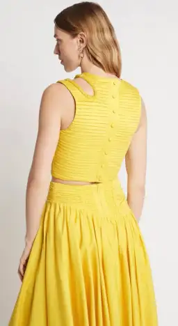 Aje Jolie Abstract Cut Out Top Size 14 & Jolie Asymmetric Midi Skirt Size 12 for rent on The Volte - image 3