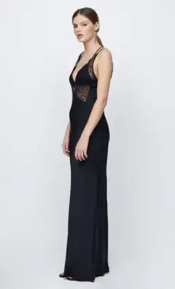 Bec & Bridge Lucille Lace Maxi Dress Black Size 8 for rent on The Volte - image 2