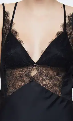 Bec & Bridge Lucille Lace Maxi Dress Black Size 8 for rent on The Volte - image 4