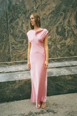 Paris Georgia Raina Dress Dusty Pink Size 10 for rent on The Volte - image 3