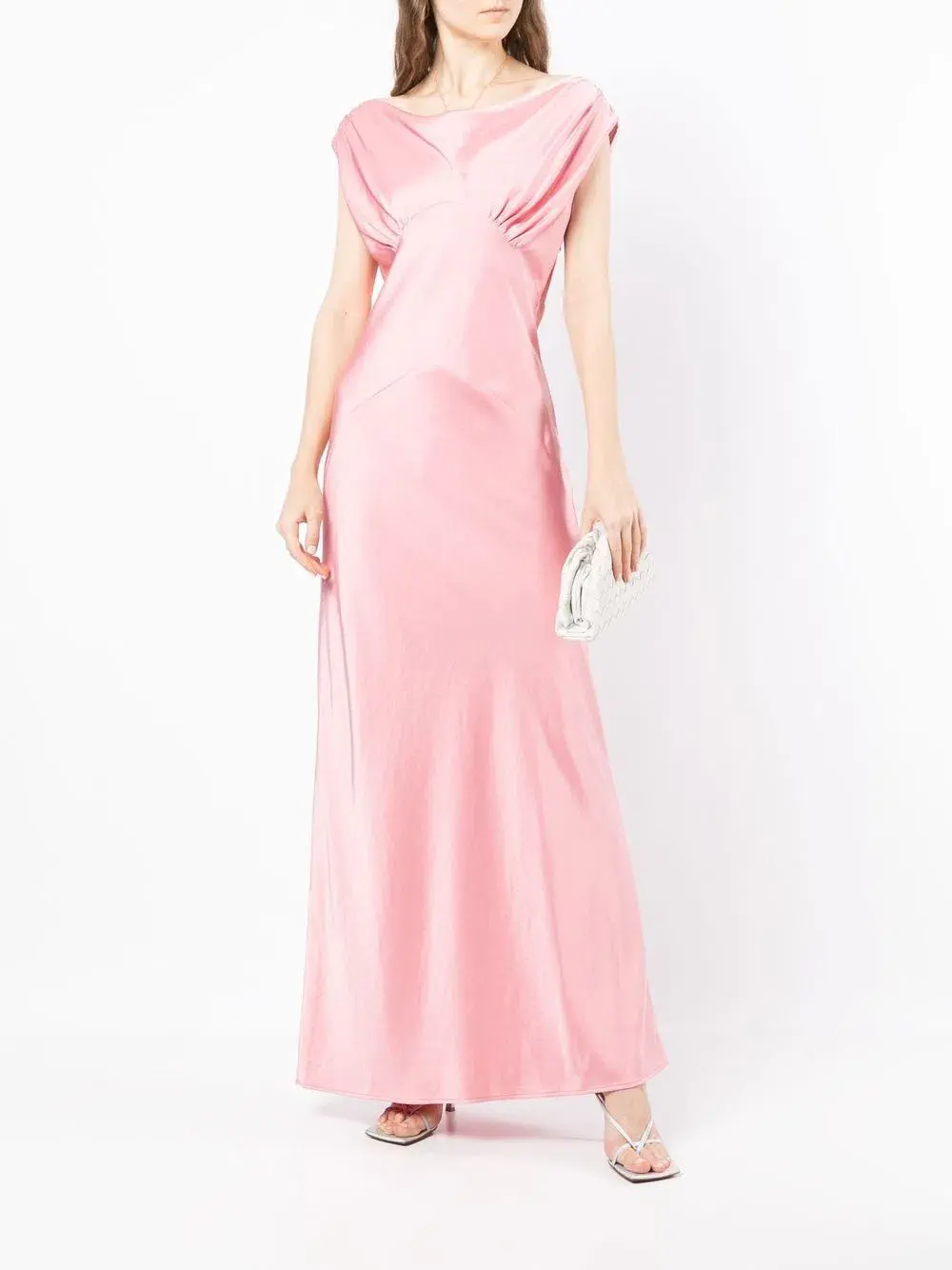 Paris Georgia Raina Dress Dusty Pink Size 10 for rent on The Volte - main image