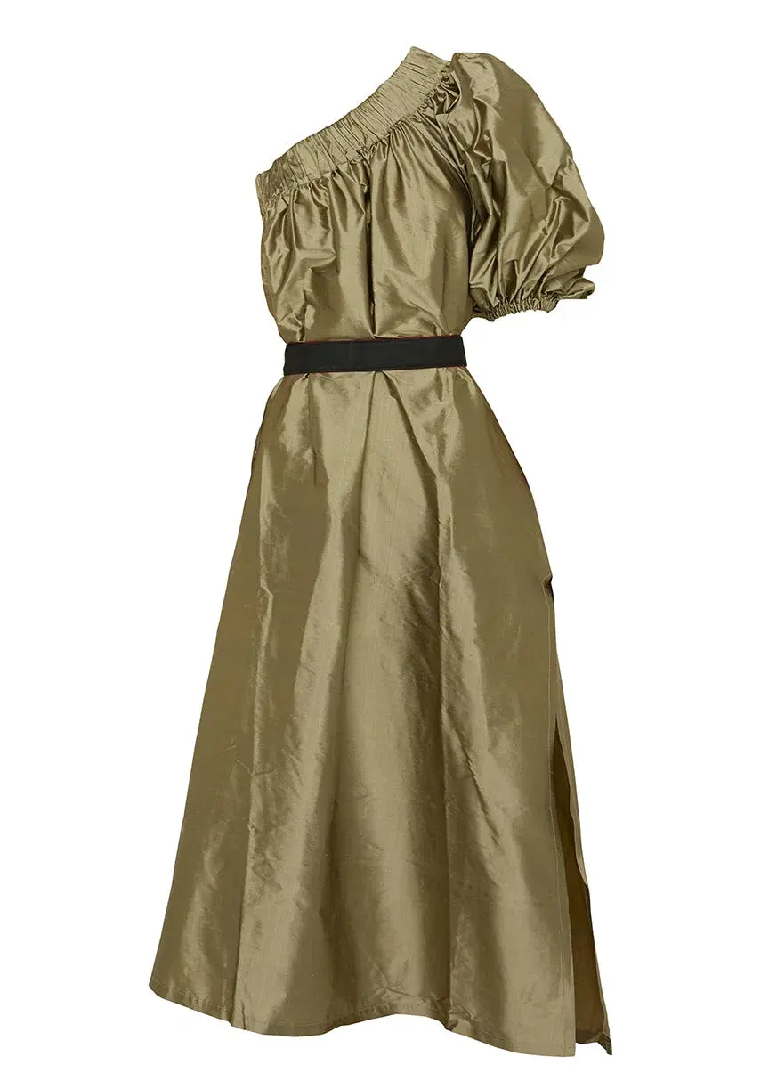 ARTCLUB Aster Dress Sage One Size for rent on The Volte - main image