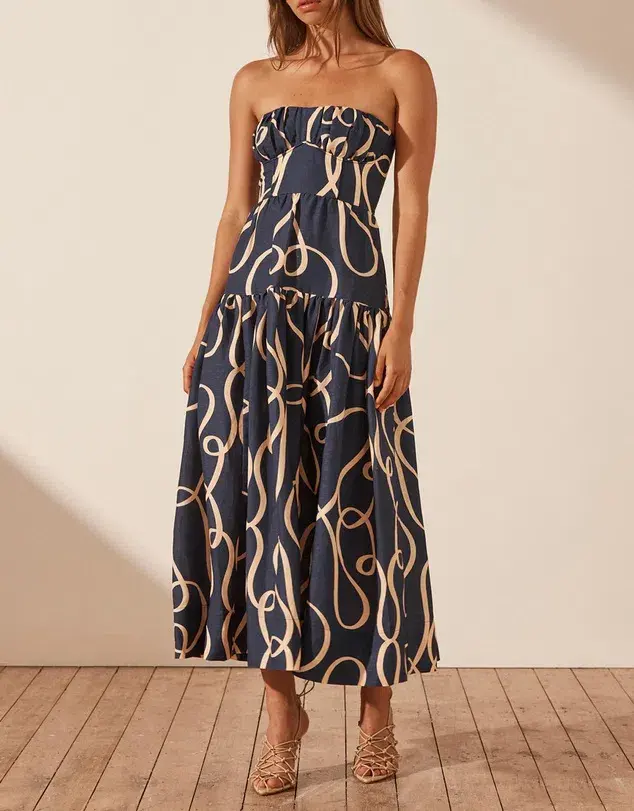 Shona Joy Vivaro Dress Print Size 14 for rent on The Volte - main image