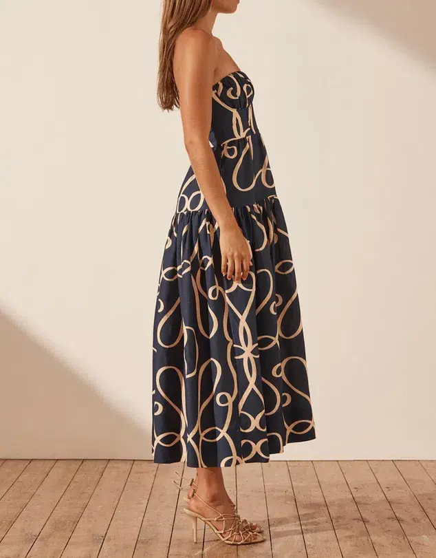 Shona Joy Vivaro Dress Print Size 14 for rent on The Volte - main image