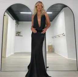 Rat & Boa Donyale Maxi Dress Black Size S / Au 8 for rent on The Volte - image 5