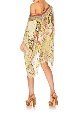 Camilla My Summer Love Short Round Neck Kaftan Print One Size for rent on The Volte - image 3