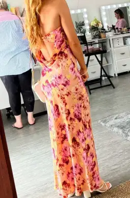 Bec & Bridge Moon Dance Strapless Dress Belle Floral Size 8 for rent on The Volte - image 5