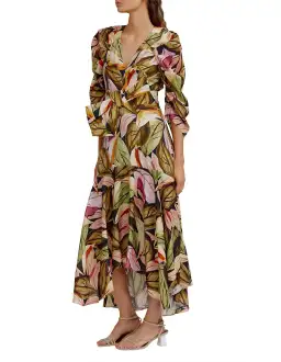 Acler Ellis Dress Print Size 12 for rent on The Volte - image 2