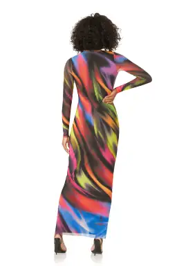 AFRM Didi Metaverse Dress Multi Size M/Au 10 for rent on The Volte - image 3