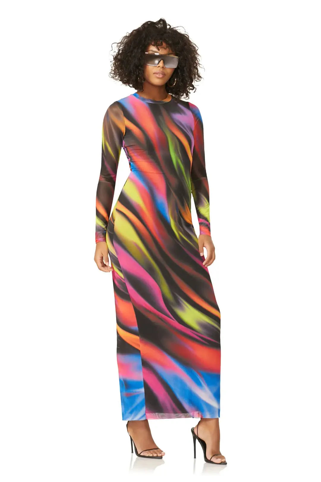 AFRM Didi Metaverse Dress Multi Size M/Au 10 for rent on The Volte - main image