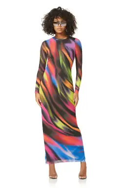 AFRM Didi Metaverse Dress Multi Size M/Au 10 for rent on The Volte - image 1