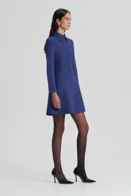 Scanlan Theodore Crepe Knit Daisy Shirt Dress Size M /Au 10 for rent on The Volte - image 2