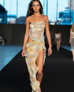 Bec & Bridge Zephy Asym Dress Floral Size AU 10 for rent on The Volte - image 3