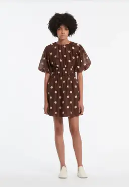 Sir the Label Vivi Polka Dot Mini Dress Size 3/AU 12