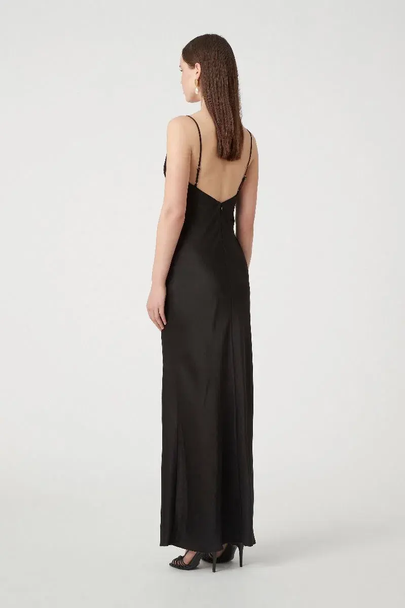 Camilla and Marc Blakely Dress in Black Size 10 for rent on The Volte - main image