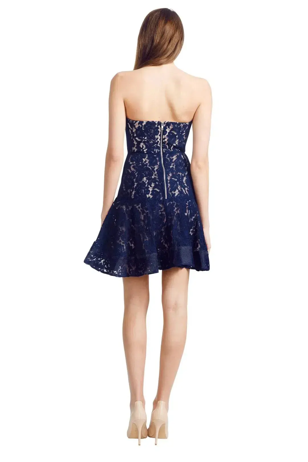 Alex Perry Missy Flip Dress Blue Size 6 - Image 3