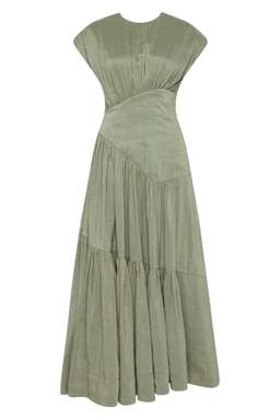 Aje Reflection Dress Green Size 8 for rent on The Volte - image 6