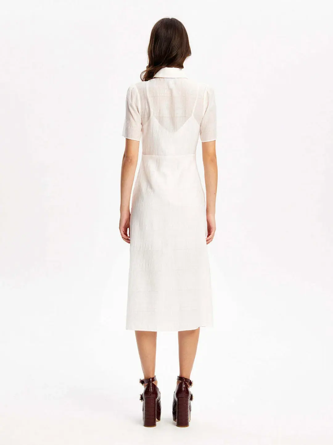 Alice McCall Lover Girl Midi Dress Pink Size 6 for rent on The Volte - main image