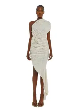 Coucoo Pasu Dress in Cream Size XL / AU 12-14 for rent on The Volte - image 1