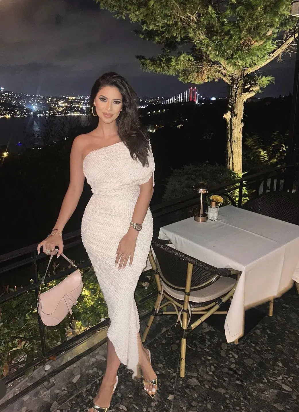 Coucoo Pasu Dress in Cream Size XL / AU 12-14 for rent on The Volte - main image