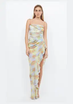 Bec & Bridge Zephy Asym Dress Multi Size 6 for rent on The Volte - image 1