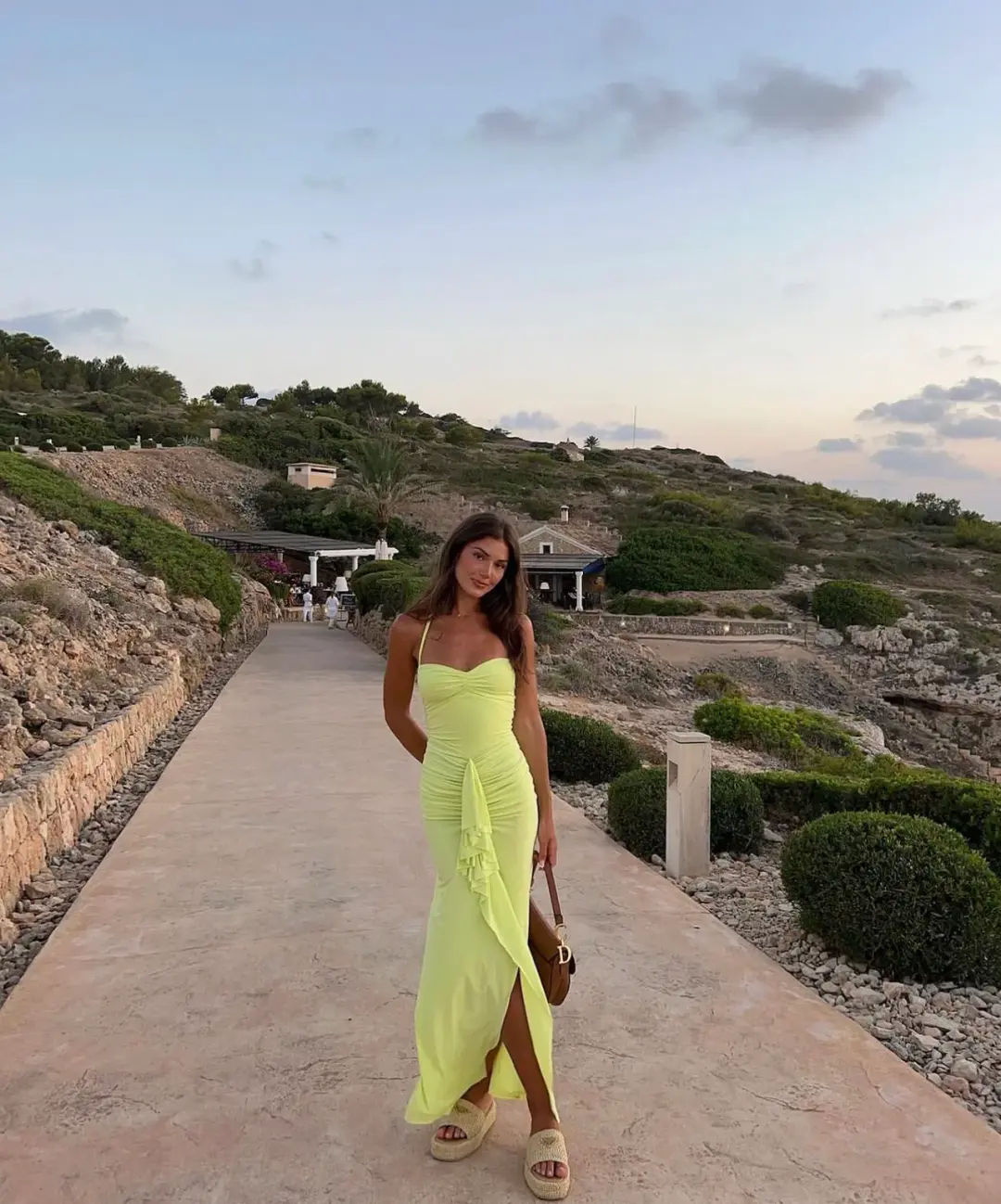 Natalie Rolt Shontae Gown Green Size 1/ AU 8 for rent on The Volte - main image