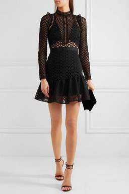 Self Portrait Hall Mini Dress