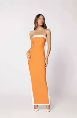 Bianca and Bridgett Ashley Dress Orange Size 8 for rent on The Volte - image 1