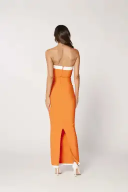 Bianca and Bridgett Ashley Dress Orange Size 8 for rent on The Volte - image 3