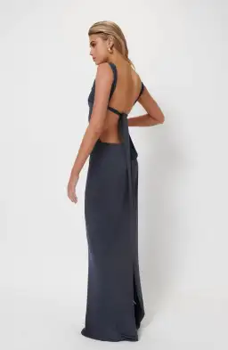 Effie Kats Helena Gown Thunder Size XS/AU 6 for rent on The Volte - image 3