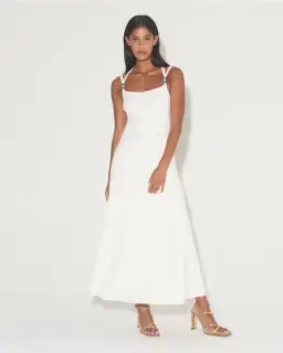 Hansen and Gretel Odessa Dress White Size S/8 for rent on The Volte - image 1