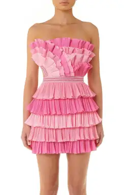 Eliya The Label Josephine Mini Dress Pink Size XS / AU 6 for rent on The Volte - image 3