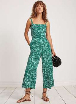 Playa Jumpsuit in Green for rent on The Volte - image 1