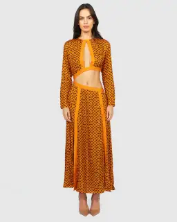 Alice McCall Akima Midi Dress Print Size 10 for rent on The Volte - image 3