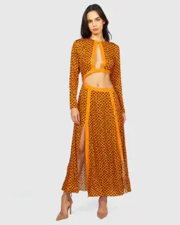 Alice McCall Akima Midi Dress Print Size 10 for rent on The Volte - image 1