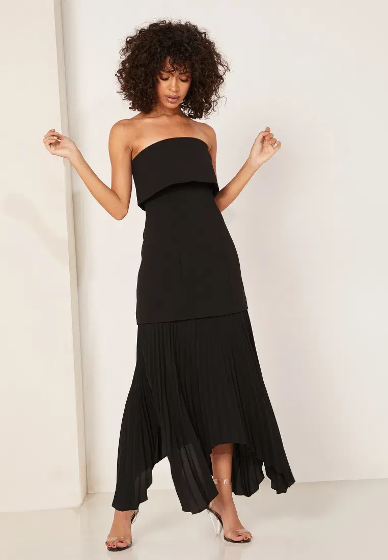 C/MEO Take Seriously Dress Black Size 8 for rent on The Volte - main image
