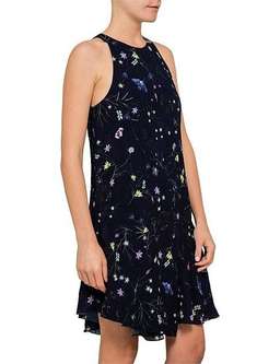 Camilla & Marc Xane mini dress black print size 10 for rent on The Volte - image 1